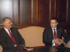 21.novembar 2012. Predsednik Stefanović i ambasador Crne Gore u Srbiji